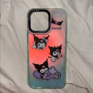 Kuromi Phone Case - Black and Pink